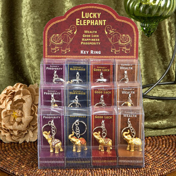 Gifts By PartyFairyBox®, Lucky Elephant Key Chains
