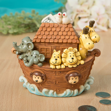 Adorable Noah's Ark Bank from gifts by PartyFairyBox®