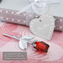 Choice Crystal  Collection Red Rose Favors