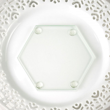 Perfectly Plain Collection Glass Coasters From PartyFairyBox®