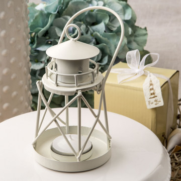Lighthouse Luminous metal lantern from PartyFairyBox®