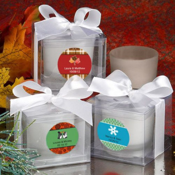 PartyFairyBox®'s Personalized Expressions  Collection Candle Favors