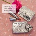 Pocketbook-Design Elegant Reflections Collection Mirror Compact Favors