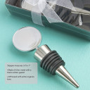 Perfectly Plain Collection Wine  Bottle Stopper Favors