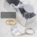  Clear Diamond  Collection Diamond  Design Key Chain