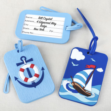 Nautical luggage tags - 2 assorted from gifts by PartyFairyBox®