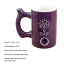 Plum color glossy Premium Roast & Toast Mug