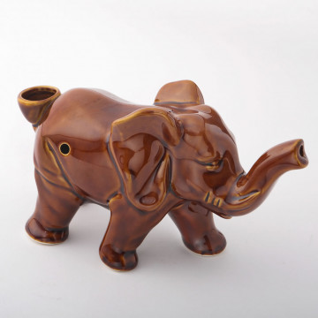 Elephant novelty pipe - Sienna Color