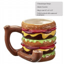 Cheeseburger pipe mug from gifts by PartyFairyBox®