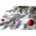 Tree of Life pewter finish hanging ornament