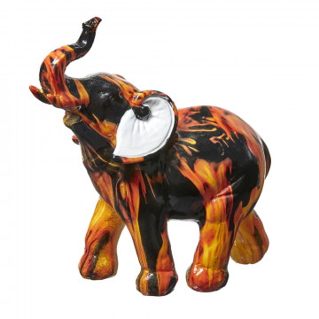 Flame Design Medium Elephant