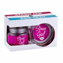 Ashtray and stash jar set - pink stoner girl design