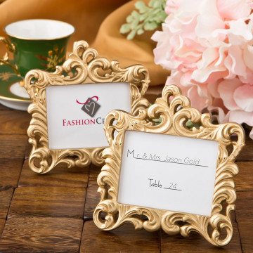 Gold Baroque style frame favor from PartyFairyBox®