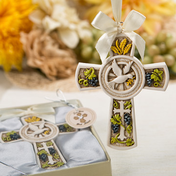 Holy Natures Harvest Themed Cross Ornament from PartyFairyBox®