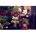 Stunning vintage design cross ornament from PartyFairyBox®