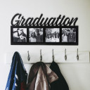 Large  letters GRADUATION FRAME - 4 OPENINGS