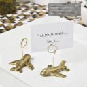 Airplane design placecard or photo holders from PartyFairyBox®
