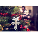 Stunning Cross hanging ornament from PartyFairyBox®