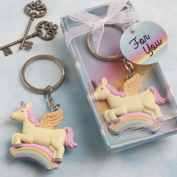 Delightful Unicorn design key chain